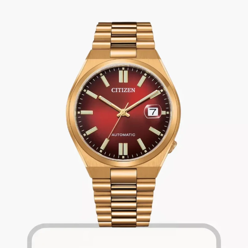 Citizen Tsuyosa Red Dial Rose Gold-tone Men’s Watch - Image 2